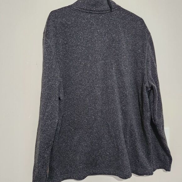 Nautica Sweater Size XL Color Gray Charcoal Zip On Front - Picture 6 of 12